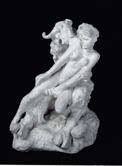Fauno e ninfa, c.1886 da Auguste Rodin