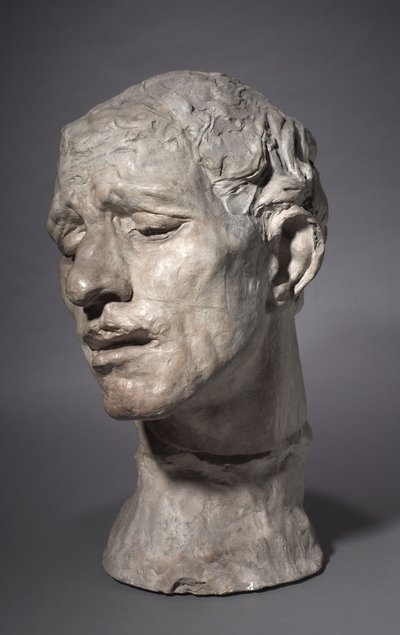 Testa eroica di Pierre de Wissant, uno dei borghesi di Calais, 1886 da Auguste Rodin