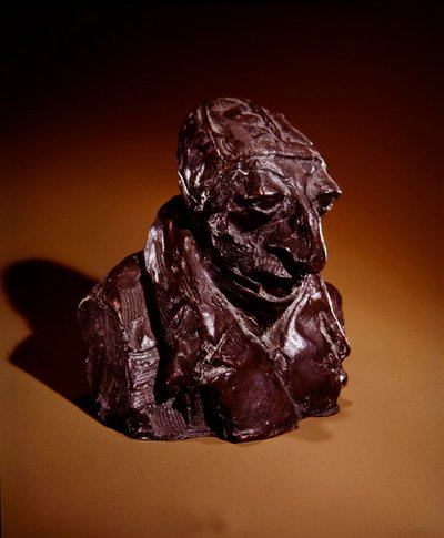 Honoré-Victorin Daumier (Uomo con testa piatta) da Auguste Rodin