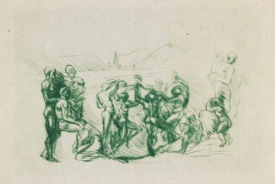 La Ronde, c.1883-84 da Auguste Rodin