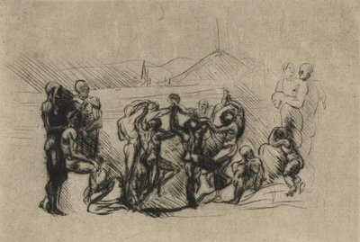 La Ronde, c.1883 da Auguste Rodin