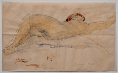 Nudo femminile reclinato da Auguste Rodin