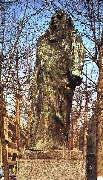 Monumento a Honoré de Balzac (1799-1850) da Auguste Rodin