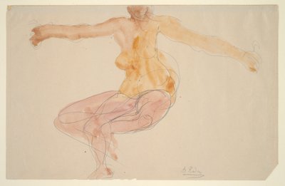 Nudo che Balla da Auguste Rodin