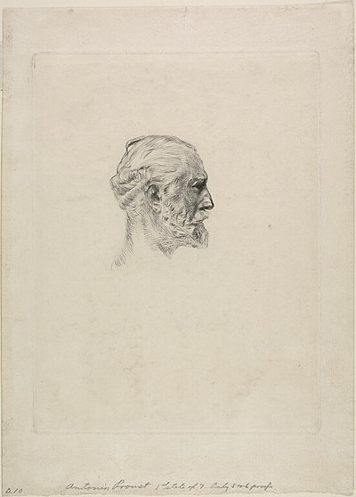 Ritratto di Antonin Proust da Auguste Rodin