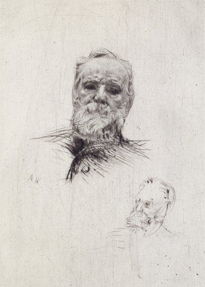 Ritratto di Victor Hugo (1802-85) da Auguste Rodin