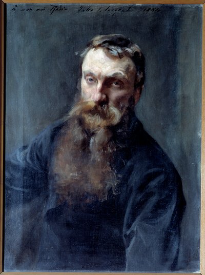 Ritratto dello scultore Auguste Rodin (1840-1917) da Auguste Rodin