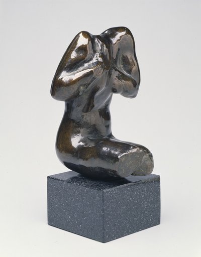 Piccolo torso femminile seduto da Auguste Rodin