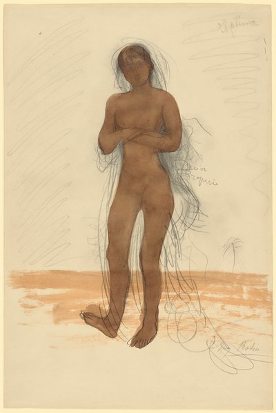 Sfinge, c.1898-1900 da Auguste Rodin