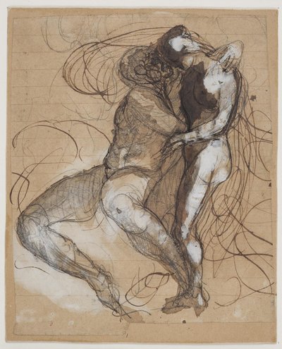Due amanti da Auguste Rodin