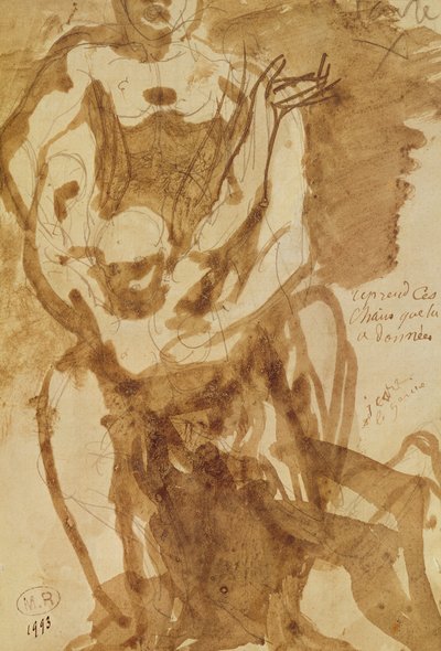 Due figure (studio preparatorio per 