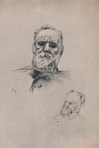 Victor Hugo, c1884 da Auguste Rodin