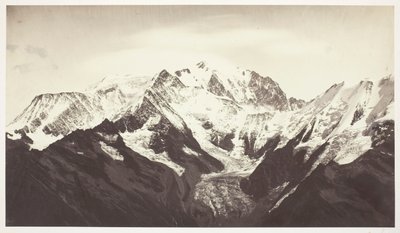 Savoie 46, Monte Bianco, Visto da Mont-Joli da Auguste Rosalie Bisson