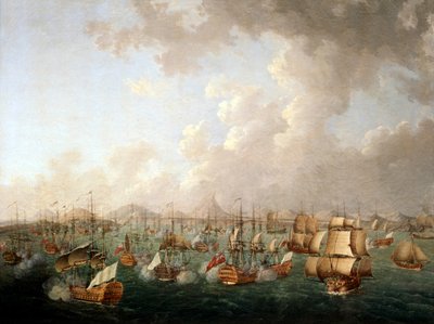 Battaglia di Porto Praya, 16 aprile 1781 da Auguste Rossel De Cercy