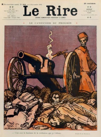 guerra dei Balcani  da Auguste Roubille