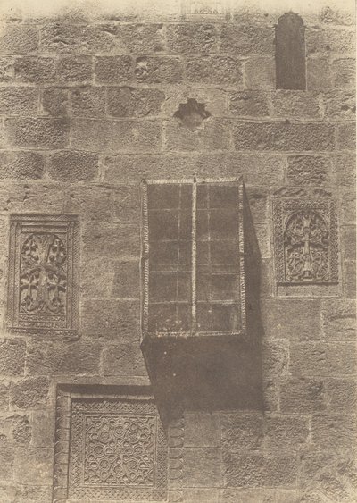 Gerusalemme. Convento armeno. Ornamenti da Auguste Salzmann