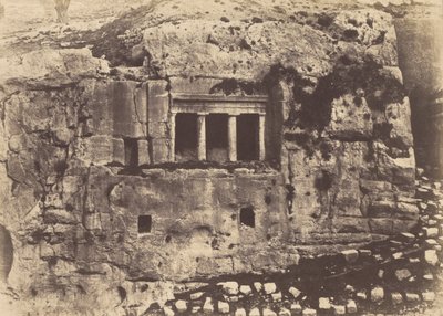 Gerusalemme. Valle di Giosafat. Tomba di San Giacomo da Auguste Salzmann