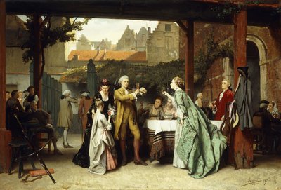 Brindisi al vincitore da Auguste Serrure