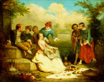 Festa galante da Auguste Theodule Ribot