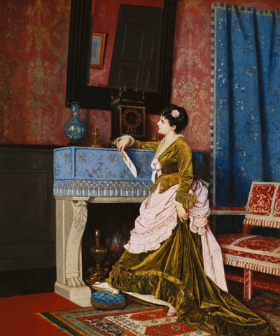 Un momento di riflessione da Auguste Toulmouche