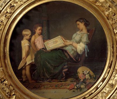 La lezione di lettura da Auguste Toulmouche