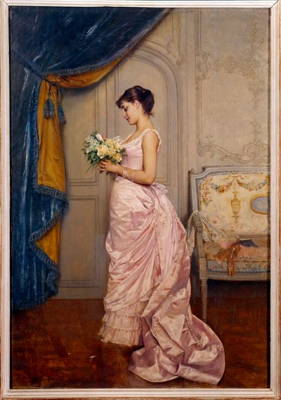 Biglietto dolce Una giovane donna legge una lettera d