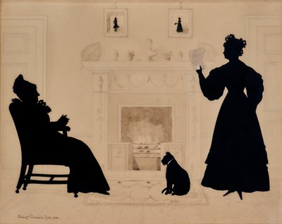Silhouette da Augustin Amant Constant Fidele Edouart