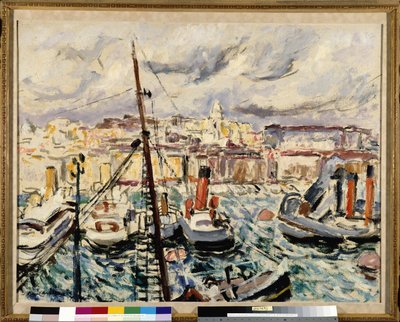 Rimorchiatori nel porto di Marsiglia da Augustin Carrera