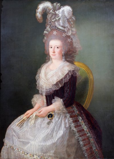 Ritratto della Marchesa de San Andres, c.1785 da Augustin Esteve