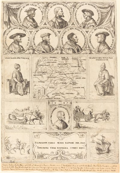 Sigismondo von Herberstein da Augustin Hirschvogel