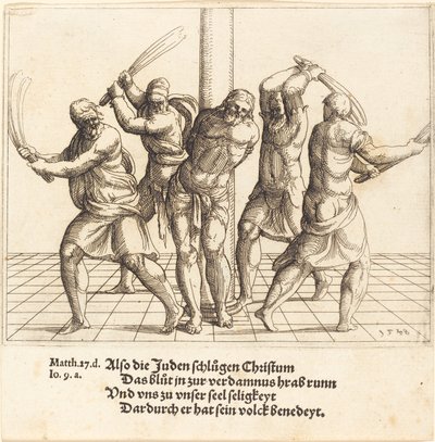 La Flagellazione da Augustin Hirschvogel