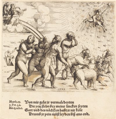 Il Giudizio Universale da Augustin Hirschvogel