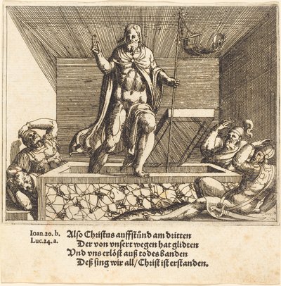 La Resurrezione da Augustin Hirschvogel