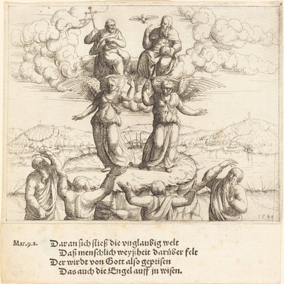 La Trasfigurazione da Augustin Hirschvogel