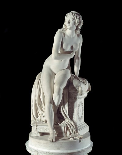 Psiche abbandonata Scultura di Augustin Pajou (1730-1809) 1791 da Augustin Pajou