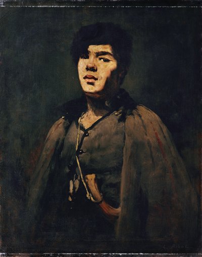 Giovane pastore da Augustin Théodule Ribot