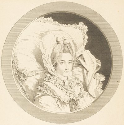 Ultima ora della Baronessa di Rebecque da Augustin de Saint-Aubin