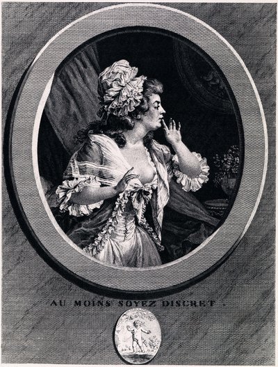 Almeno sii discreto!, 1789 da Augustin de Saint Aubin