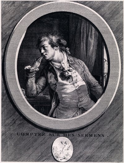 Contate sui miei giuramenti!, 1789 da Augustin de Saint Aubin