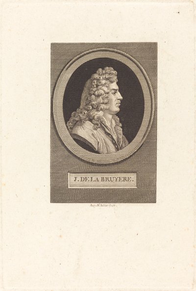 Jean de La Bruyere da Augustin de Saint Aubin