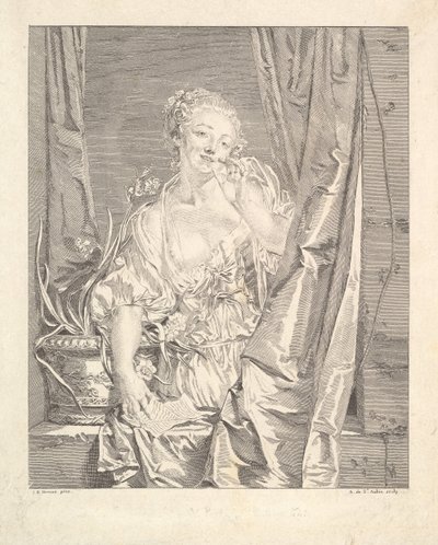 Il bacio soffiato da Augustin de Saint Aubin