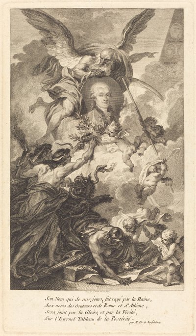 Simon-Nicolas-Henri Linguet da Augustin de Saint Aubin