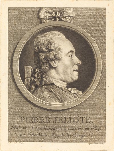 Pierre Jeliote da Augustin de Saint Aubin after Charles Nicolas Cochin II