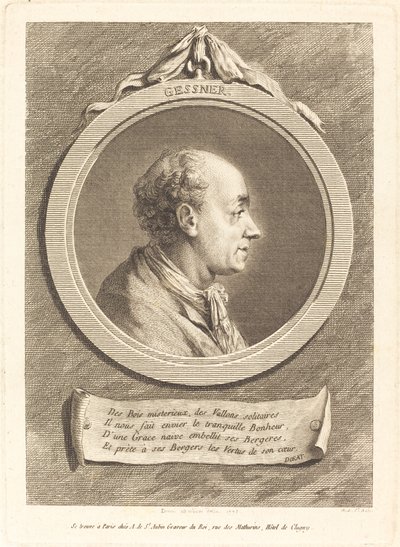 Salomon Gessner da Augustin de Saint Aubin after Vivant Denon