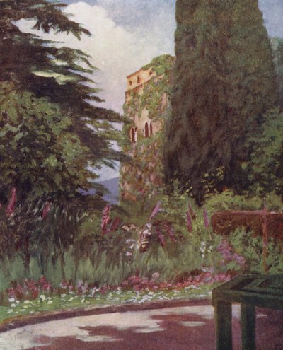 Giardino del Palazzo Ruffolo, Ravello da Augustine Fitzgerald