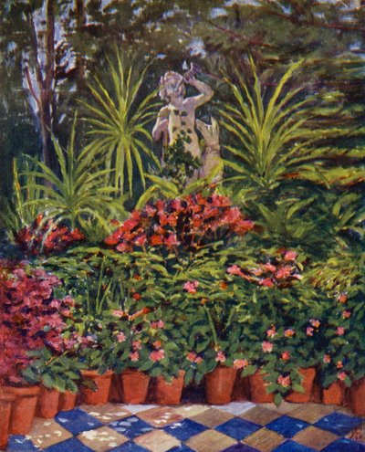 Nei giardini della villa di Marion Crawford da Augustine Fitzgerald