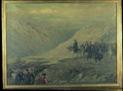 Il passaggio delle Ande nel 1817 da Augusto Ballerini