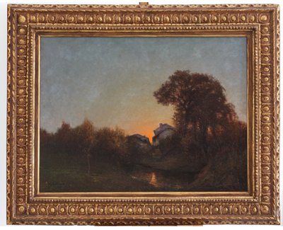 Paesaggio al tramonto da Augusto Baracchi