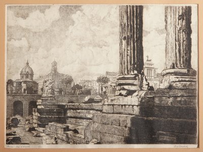 Roma, Il Foro di Augusto da Augusto Baracchi