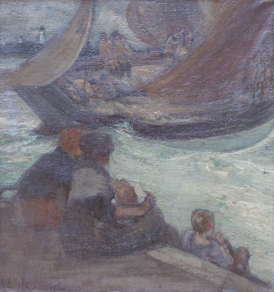 Partenza per la pesca, Augustus Koopman da Augustus B. Koopman